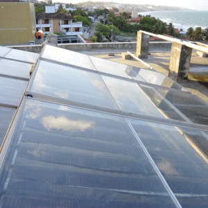 Em Natal, 90 por cento dos hotéis usam energia solar para aquecer água