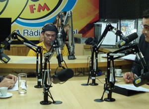 Secretário do Meio Ambiente e Recursos Hídricos do Estado, Gilberto Jales em entrevista ao jornalista Diógenes Dantas na 96FM