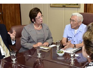 Delegação potiguar reunida em Brasília com Ministro da Aeronáutica
