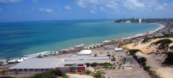 Localização do Centro de Convenções de Natal é privilegiada.por contemplar litoral da cidade. (Foto: Tribuna do Norte)