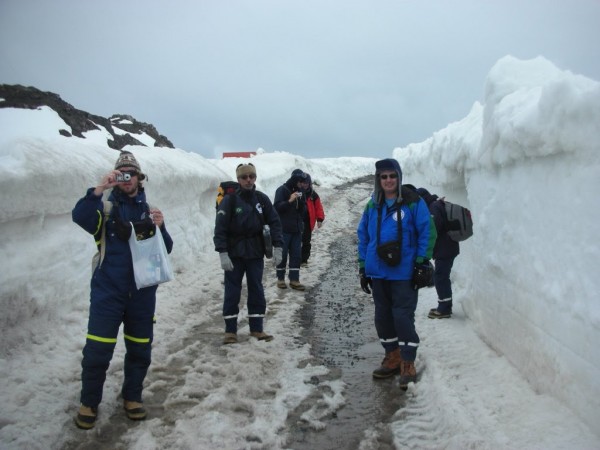 Pesquisadores Escola de Ciências e Tecnologia da UFRN devem ir à Antártica em 2016 para conduzir estudos. (Foto: José Henrique Fernandez)