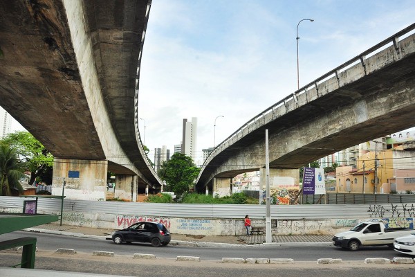 Obra está em andamento (Foto: Wellington Rocha)