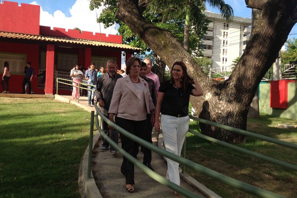 Governadora fez última visita de inspeção (foto: Saulo de Castro)