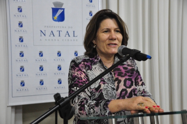 Reitora da UFRN Ângela Paiva. (Foto: www.natal.rn.gov.br)