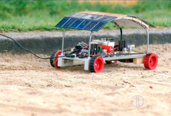 Meta é tirar o robô do laboratório e buscar parceiros que tenham interesse em investir na ideia (Foto: Reprodução/Inter TV Cabugi)