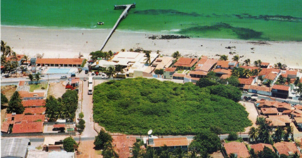 Vista aérea do Cajueiro de Pirangi. (Foto: Flickr/CMT  LUZ)